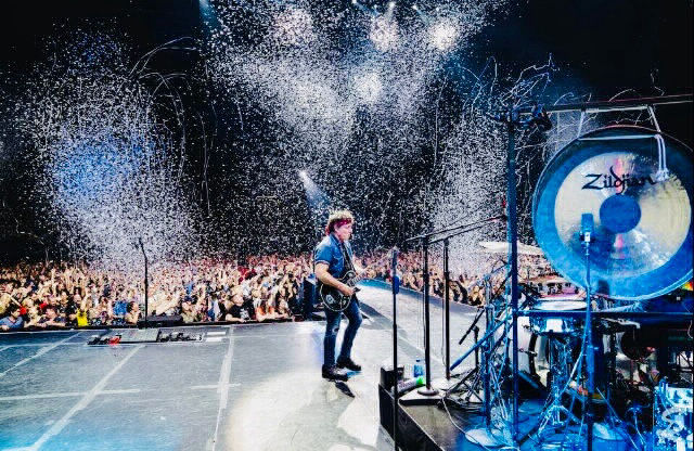 Neal Schon Guitar Legend Confetti Drop Colorful Solo 2018 Variety of Images