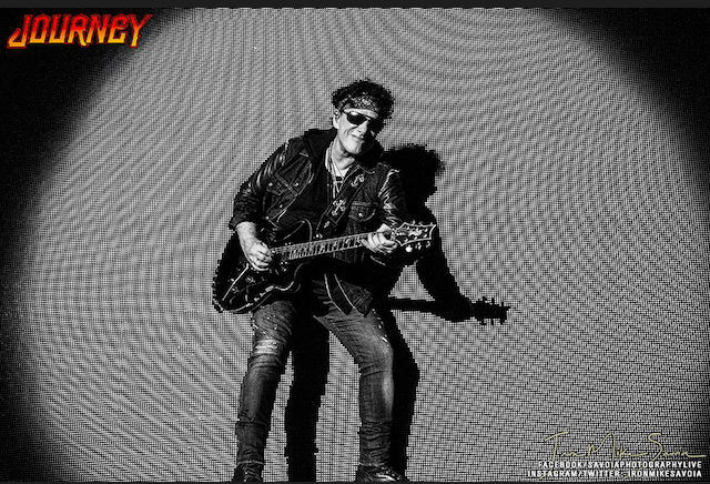 Neal Schon Journey Founder In The Spotlight Playing Guitar Variety