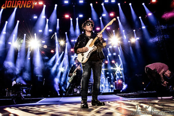 Neal Schon Journey Tour Purple Lights Shining Down